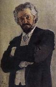 Ilia Efimovich Repin Virginie portrait than Sokolovic